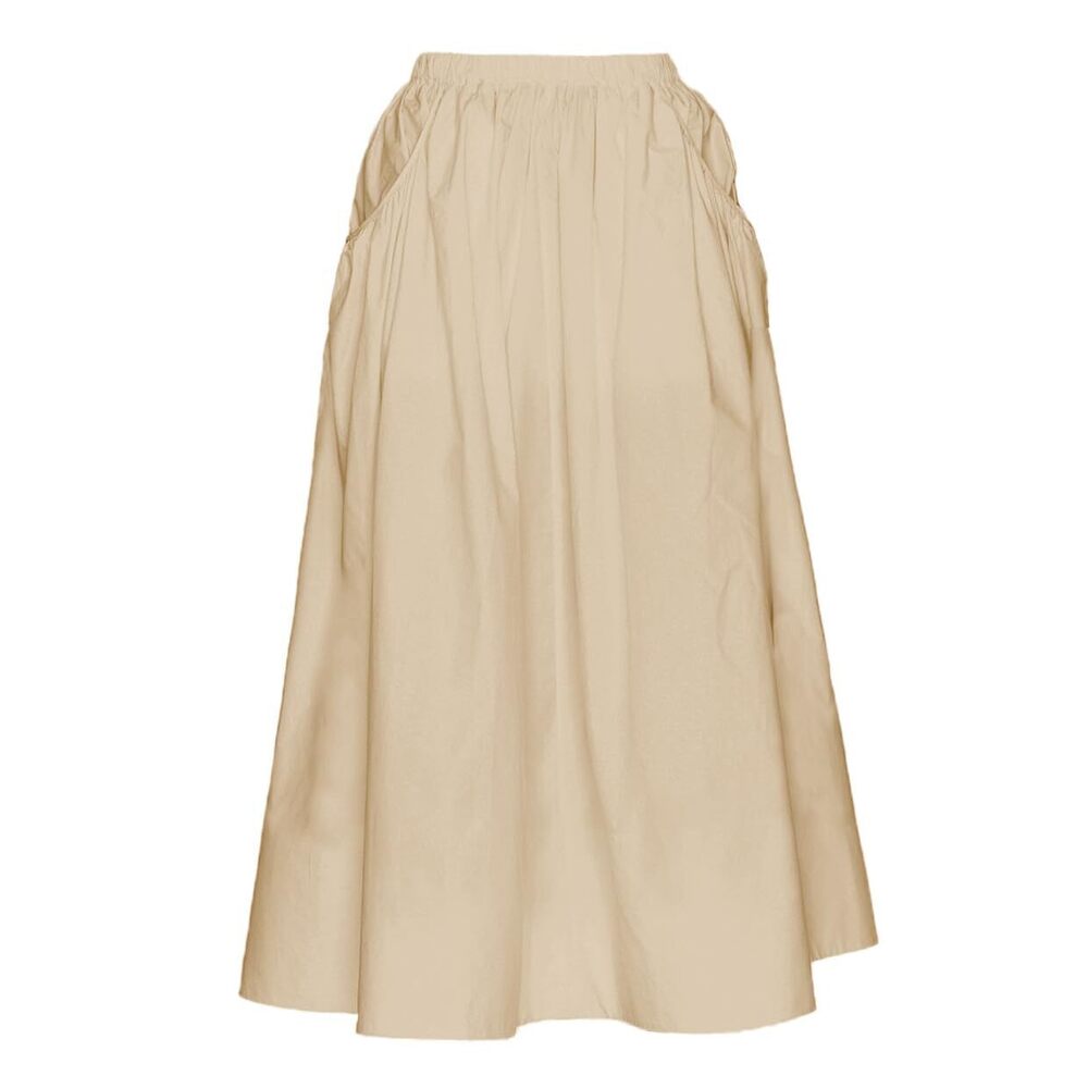 2007 Baggy Parachute Skirt Comfy Casual Cotton Y2k Cargo Maxi Long Skirt - Picture 5 of 5